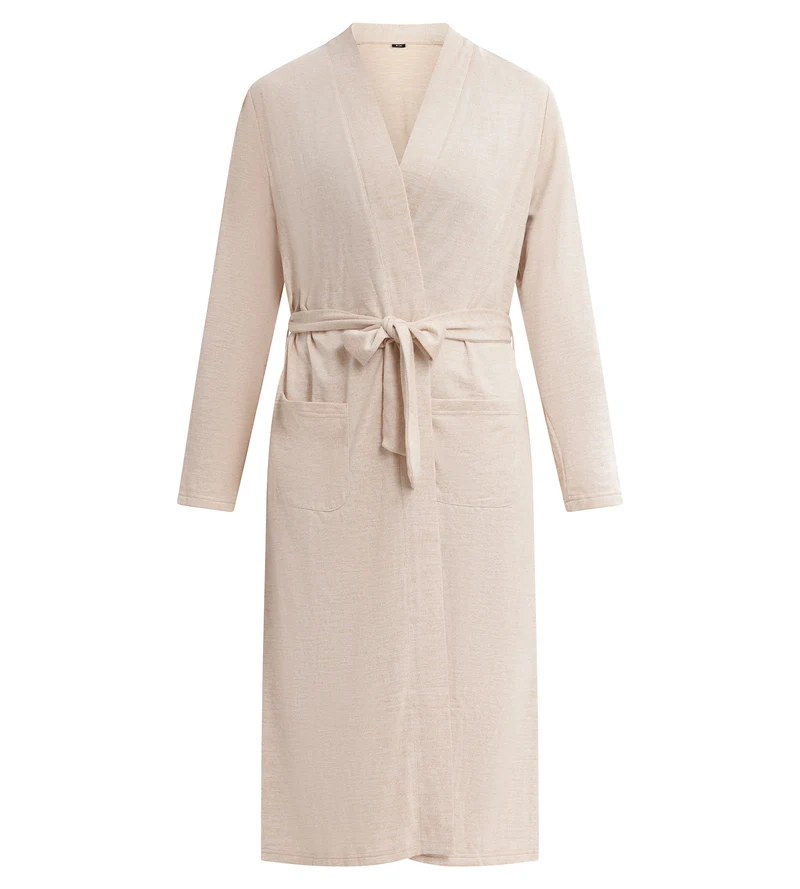 Lange Strickjacke für Damen aus Strick Sable Dim Chillness
