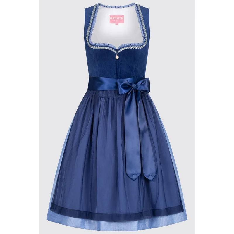 Dirndl Veneziana in blau