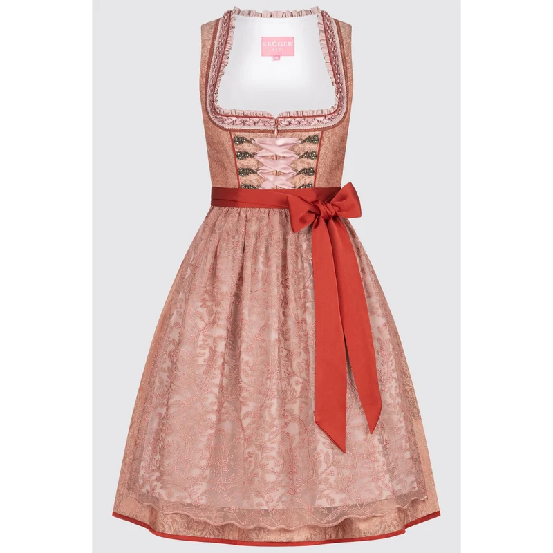 Dirndl Amarena in rost
