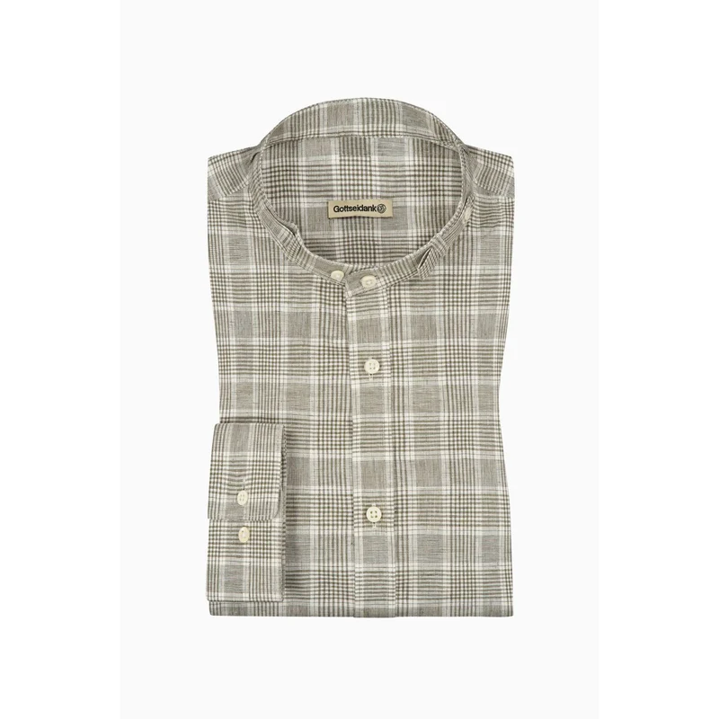 Hemd Lenz Olive