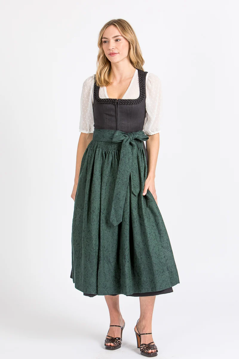 Gottseidank Dirndl Vreni carbonblau moor
