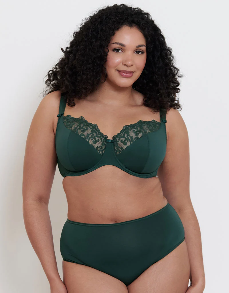 Flirtelle Everyday Full Brief Deep Green