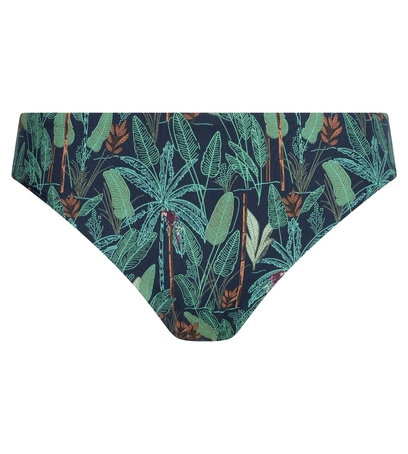 Bikini-Höschen mit tropischem Muster von Dim Swimwear