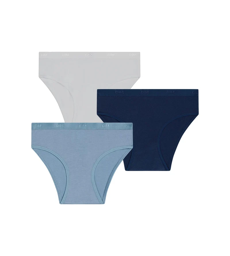 3er-Pack Mädchenhöschen Glacier von Les Pockets Ecodim Kids