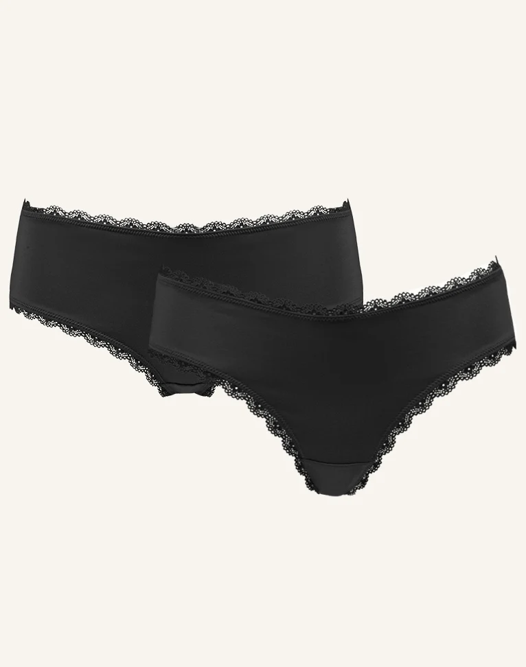Höschen-Set 2x Basic Black