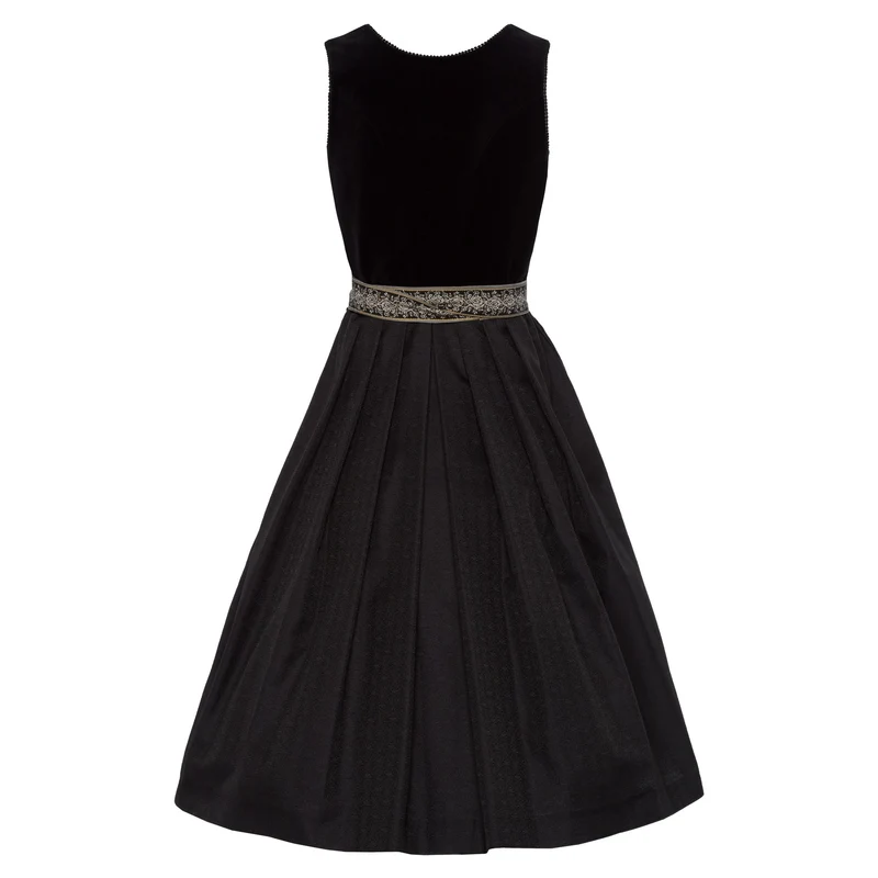 Dirndl Ilona in schwarz