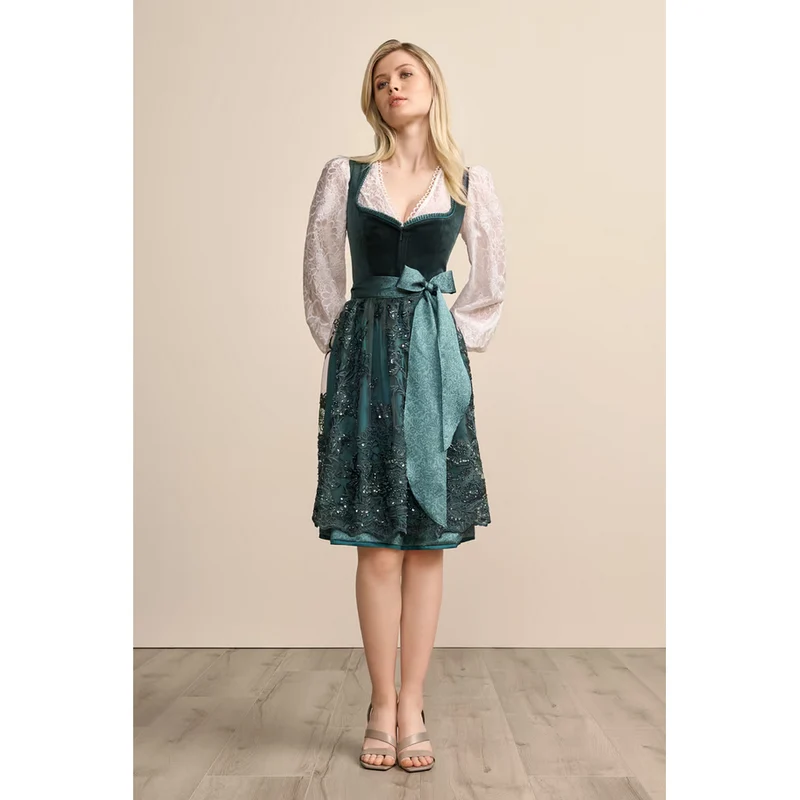 Dirndl Annica in petrol