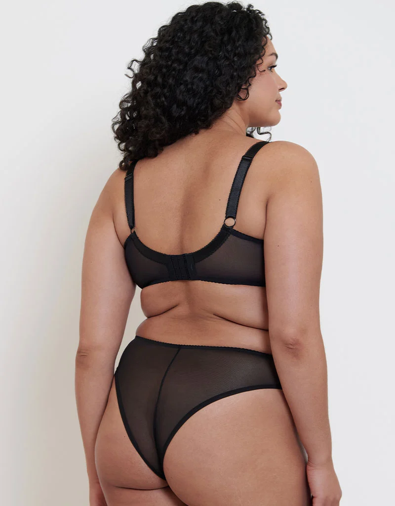 Flirtelle Rosie Brazilian Brief Black/Gold