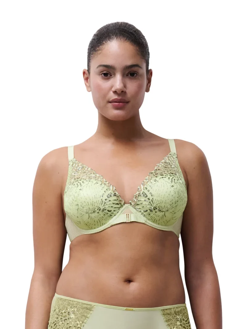 Chantelle – Legend Plunge T-Shirt-BH Wild Pistacio