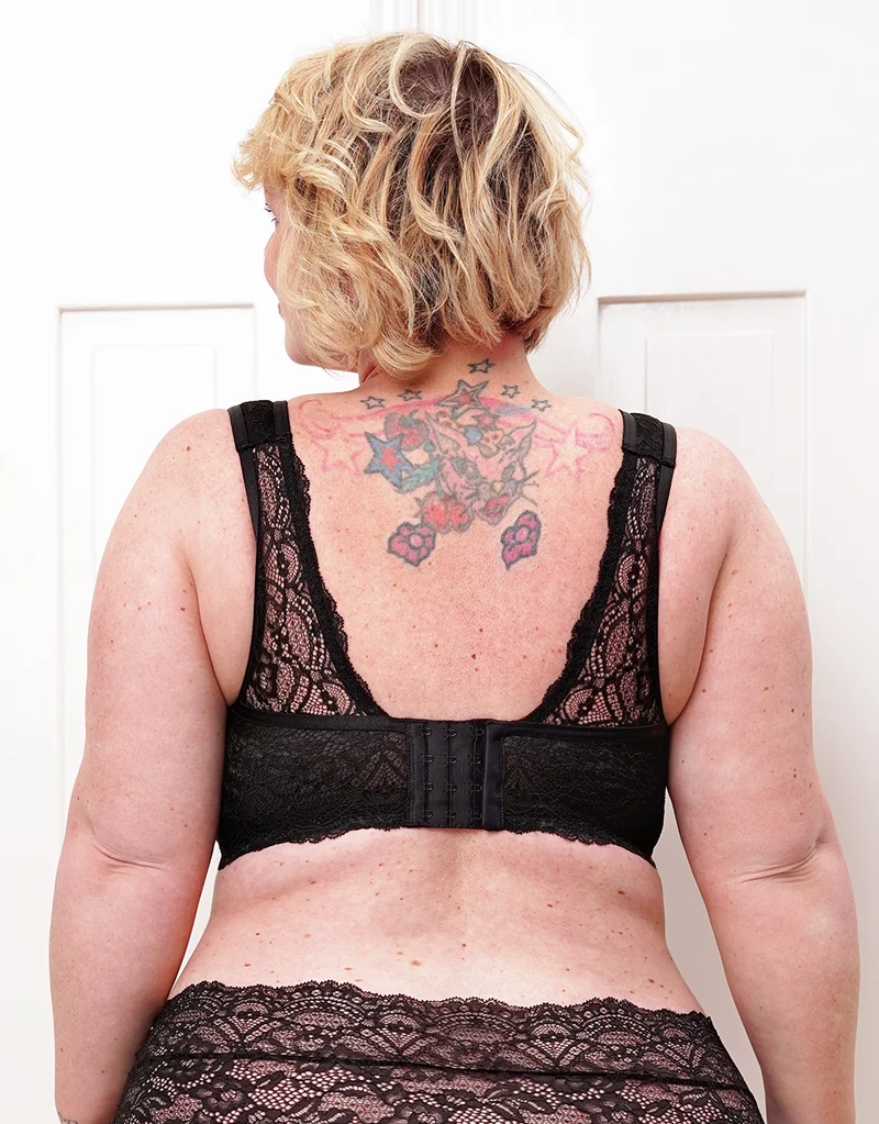 Bralette Eliana Satin Black