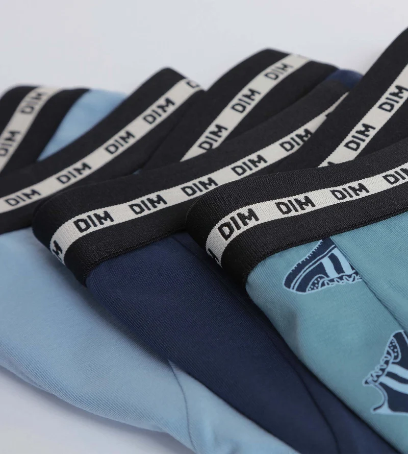 3er-Pack Boxershorts für Jungen aus Stretch-Baumwolle mit Streetwear-Motiven von EcoDim Mode
