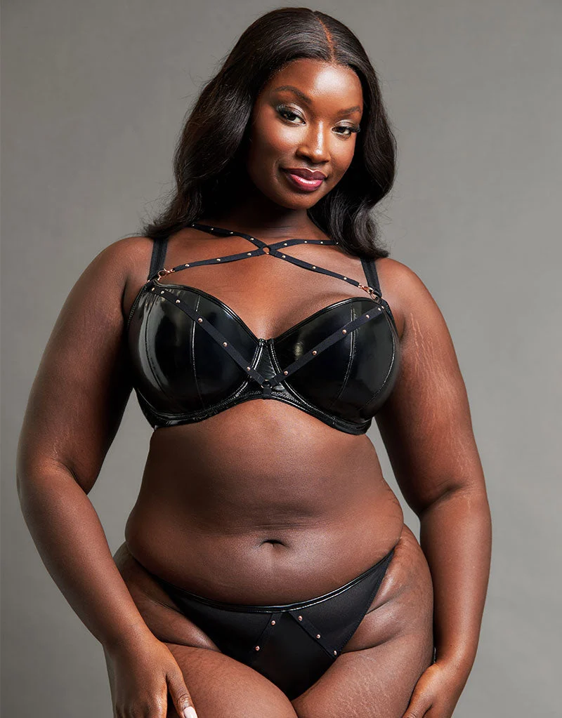 Scantilly Studded Seduction Tanga Brief Black