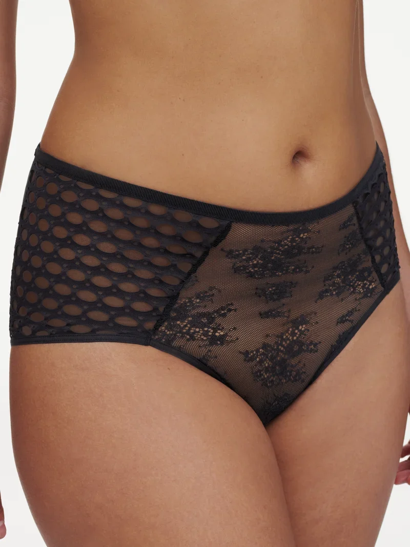 Chantelle - Poison High-Waist-Full-Slip Schwarz