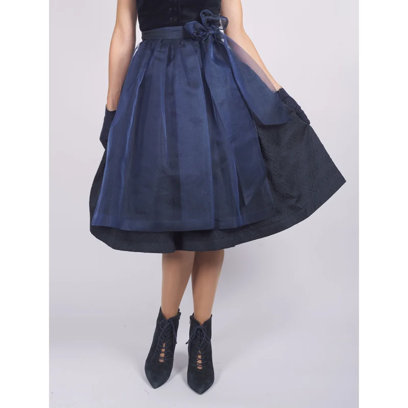 Schürze Indigo