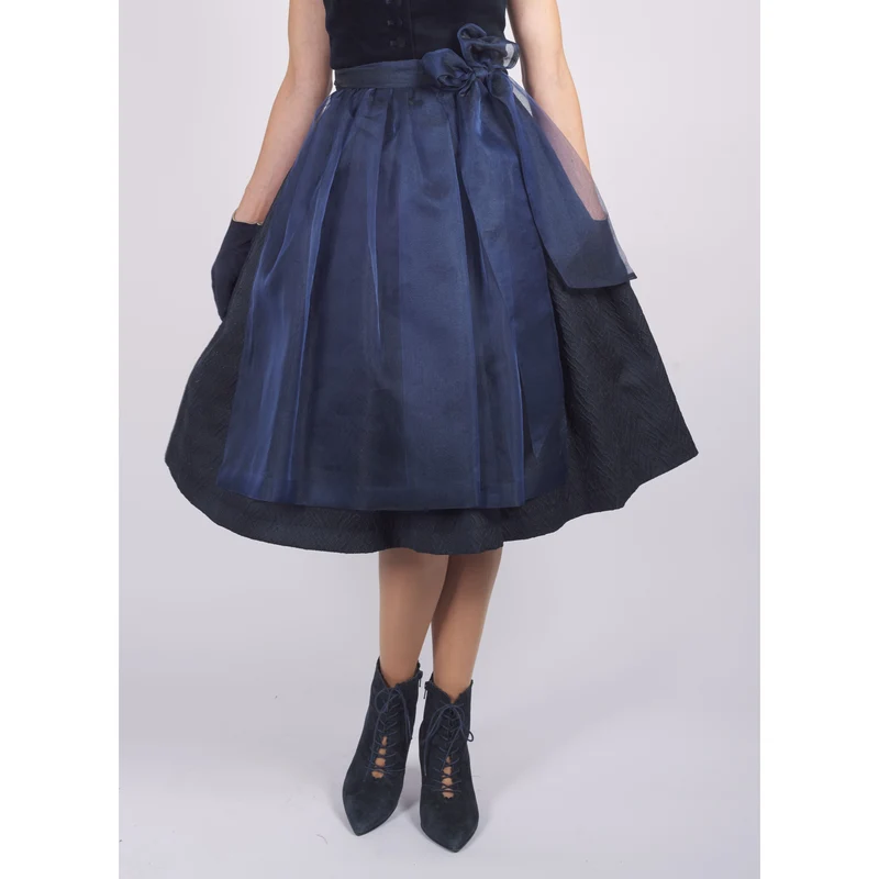 Schürze Indigo