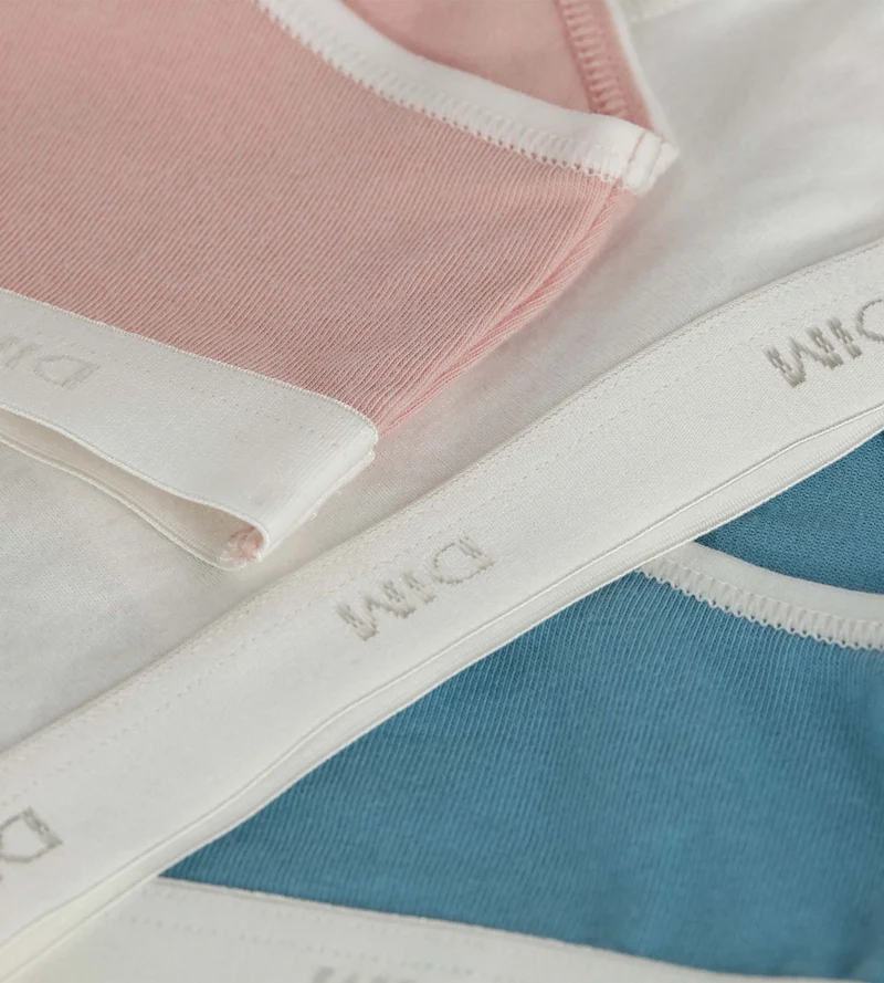 3er-Pack Perle-Höschen für Mädchen von Les Pockets Ecodim Kids