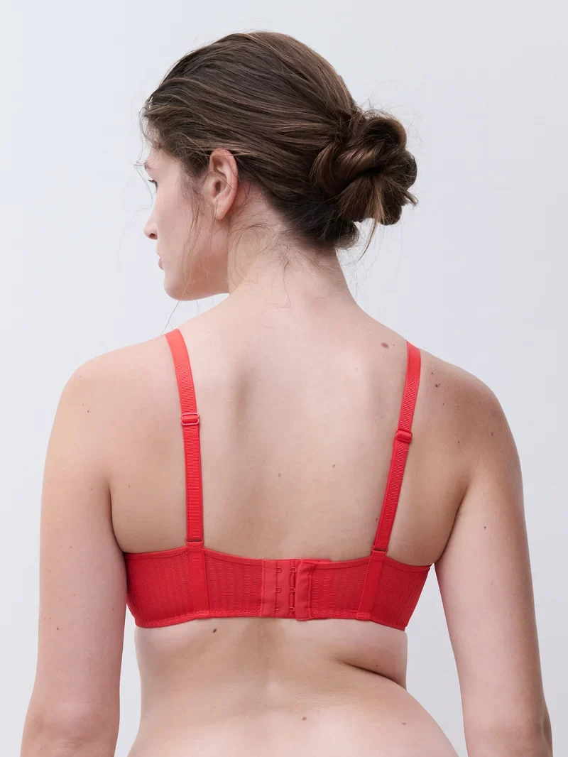 Chantelle - Spice Covering T-Shirt BH Rot Cocktail Multico
