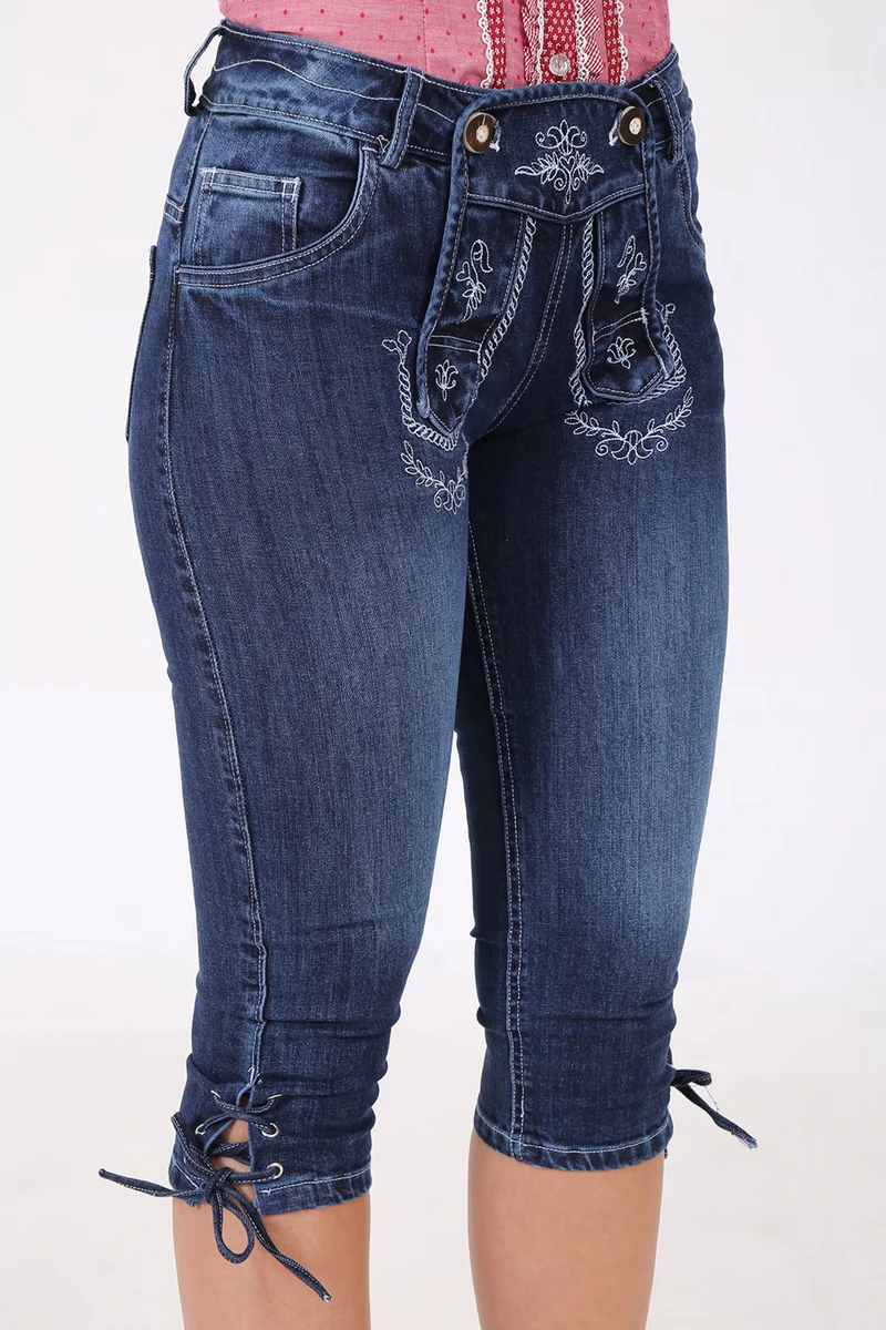 Damen Textilhose - BLUE MOUNTAIN - Krüger Madl - Short - 032345-000-0082