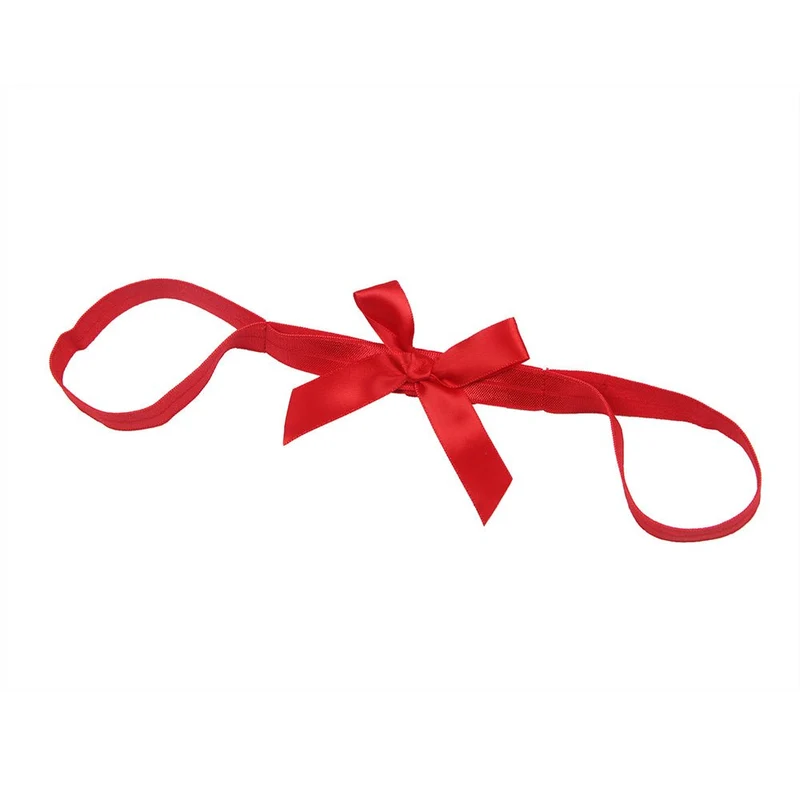 Rotes BH-Set mit Schleife und Lochmuster – Hakenverschluss & Armband