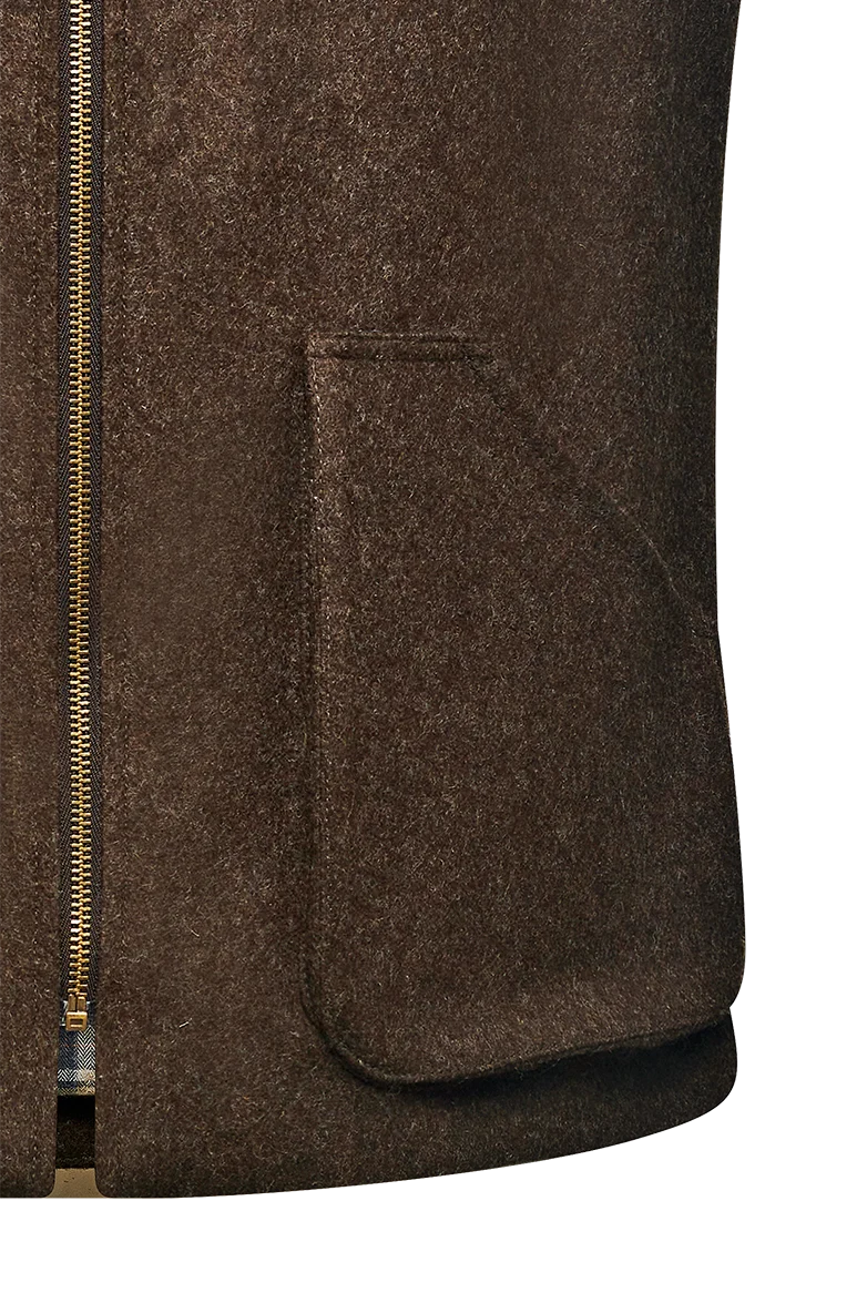 Jagd-Jacke 2 in 1 Lodenjacke mit Gilet