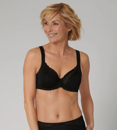 Triumph Bra molded Modern Lace+Cotton W black