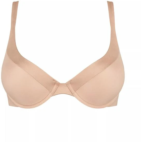 Triumph Body Make-up Soft Touch Bügel-BH mit Halbschale und Einlage neutral beige