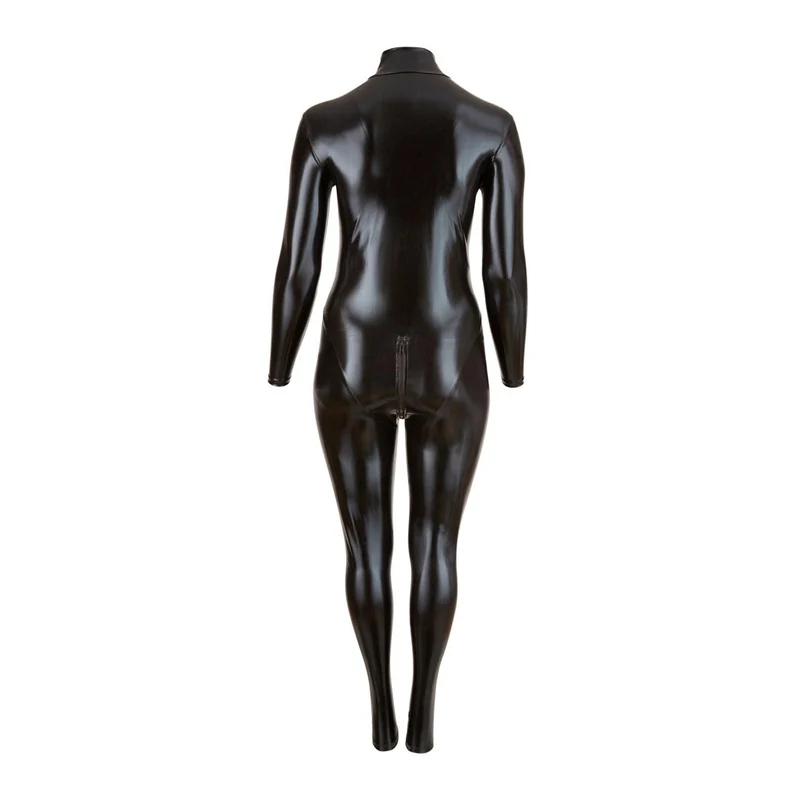 Langarm Overall XL-4XL mit 2-Wege-Reißverschluss "Nadine"