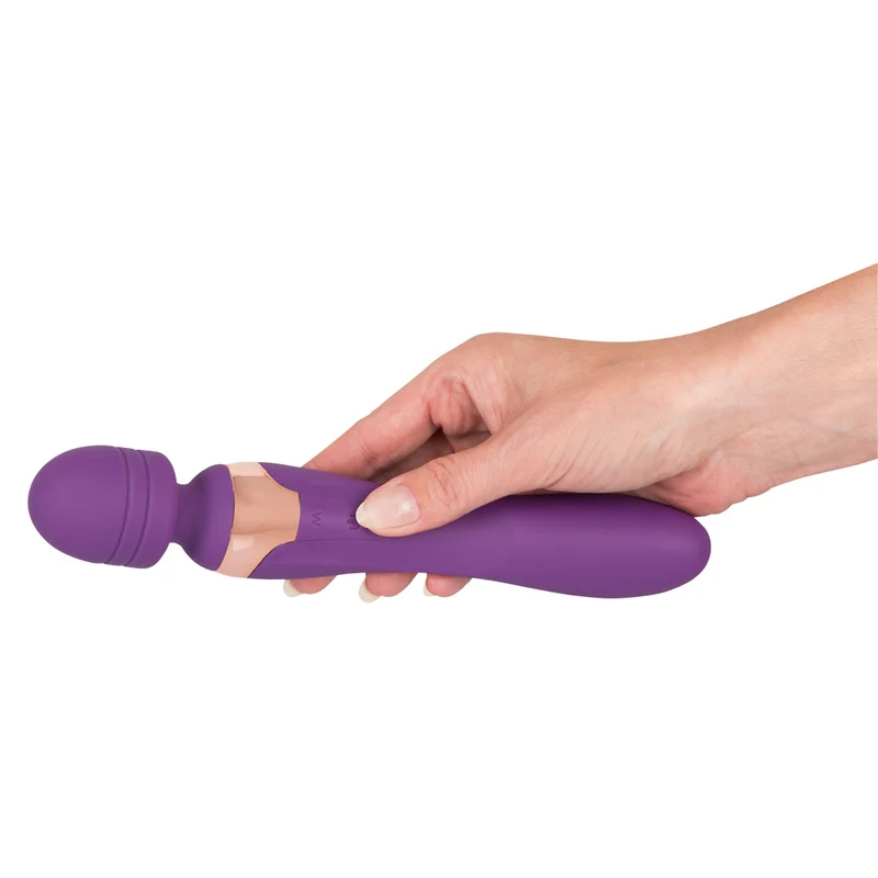 Double Massagestab mit beweglichem Kugelkopf - 21,8 cm