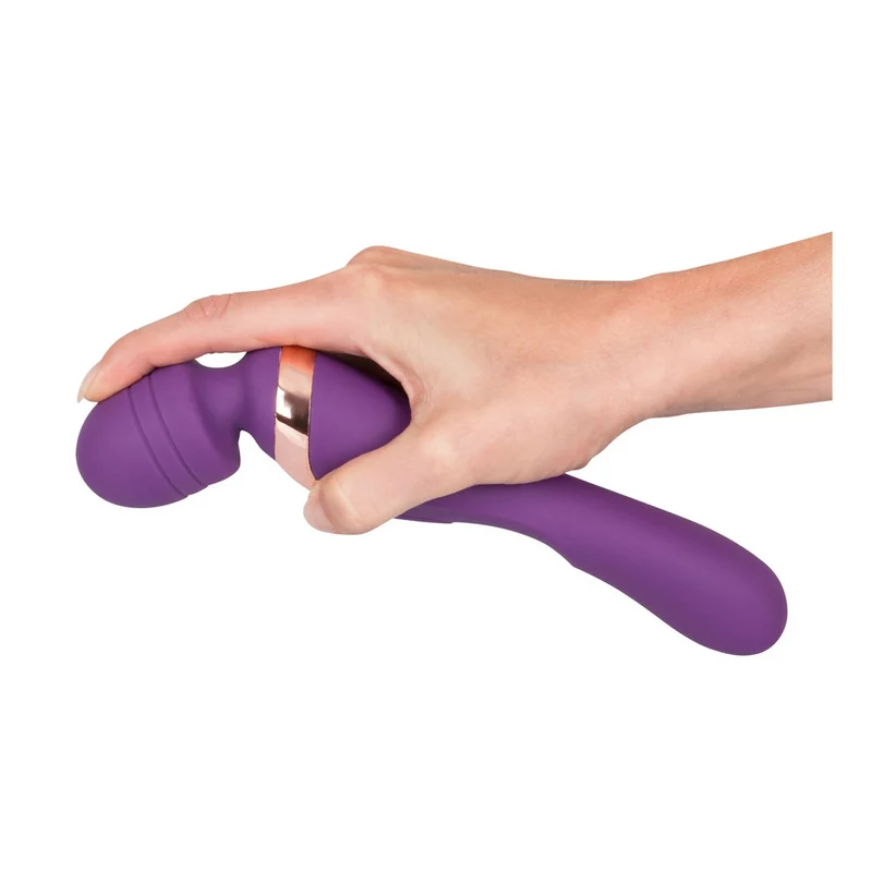Double Massagestab mit beweglichem Kugelkopf - 21,8 cm