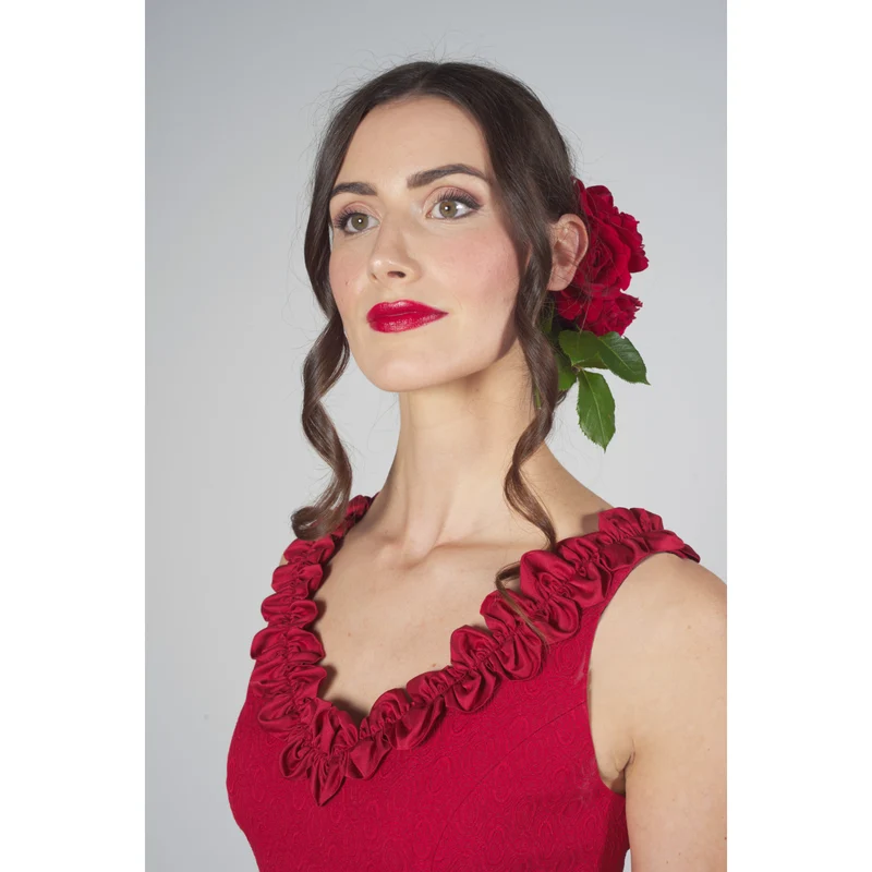 Kleid in mohn