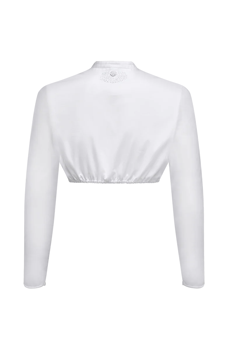 Dirndlbluse Edition aus Baumwollsatin