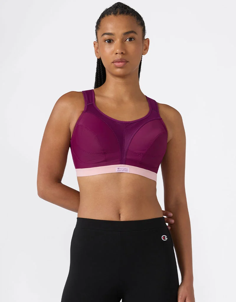 Shock Absorber D+ Classic Support Sports Bra Purple