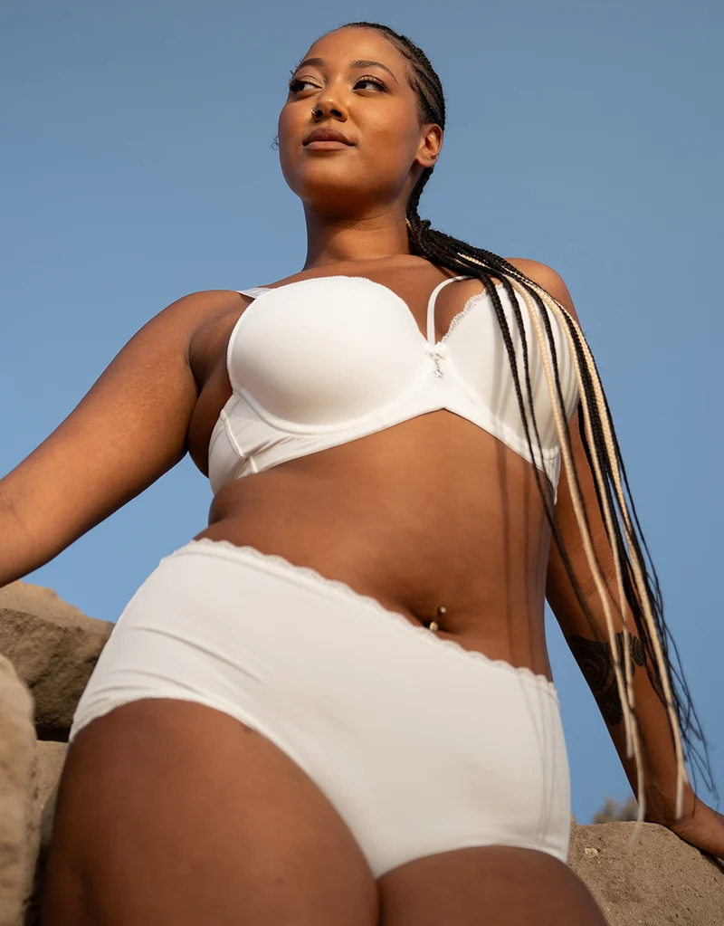 High-Panty Basic Ivory