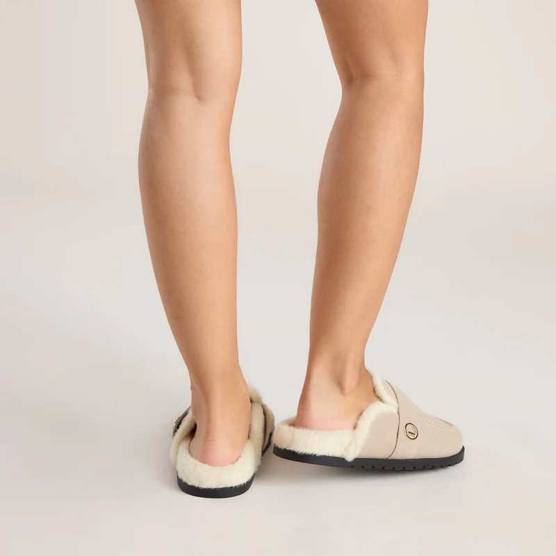 Amara Pantoffel - Sand