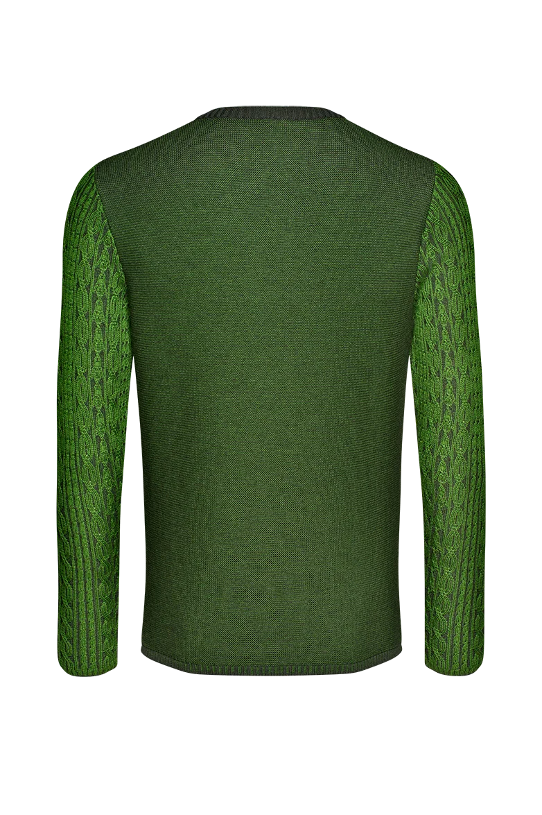 Strickjacke zur Ledernen