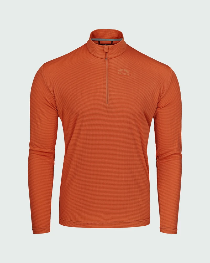 Mendrisio Dry Grid Longsleeve Zip Shirt