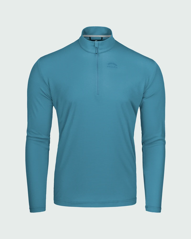 Mendrisio Dry Grid Longsleeve Zip Shirt