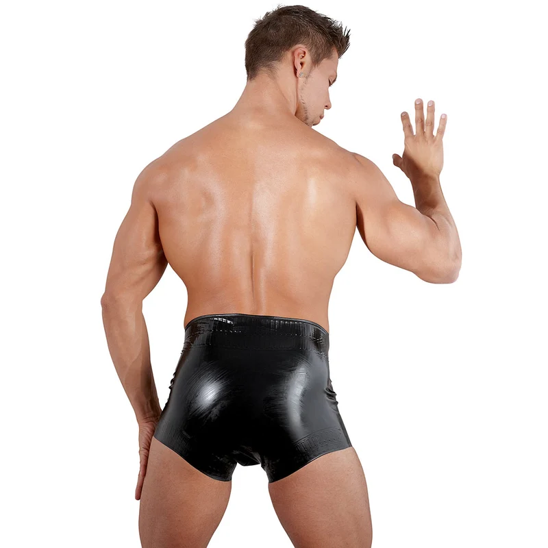 Latex Unterhose M - XXL schwarz "Elvis"