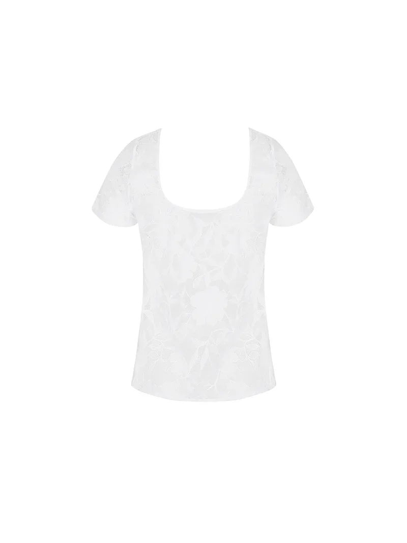 Antigel von Lise Charmel – Dentelle Rebelle Top Blanc