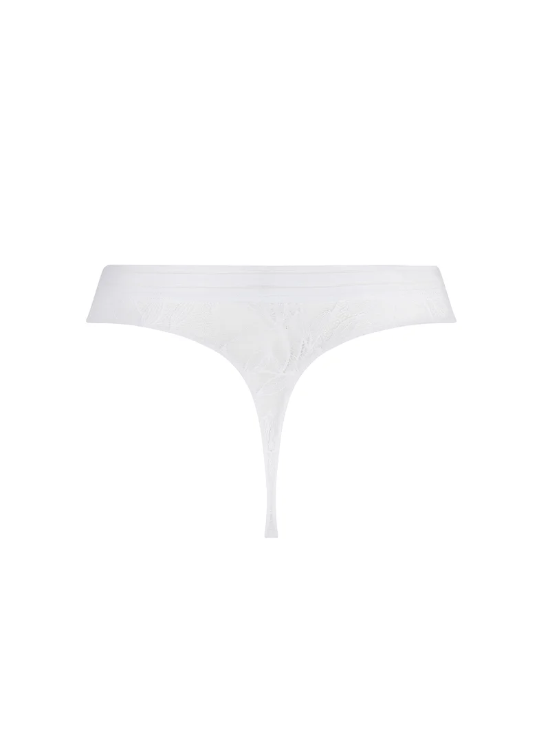 Antigel von Lise Charmel – Dentelle Rebelle Thong Blanc