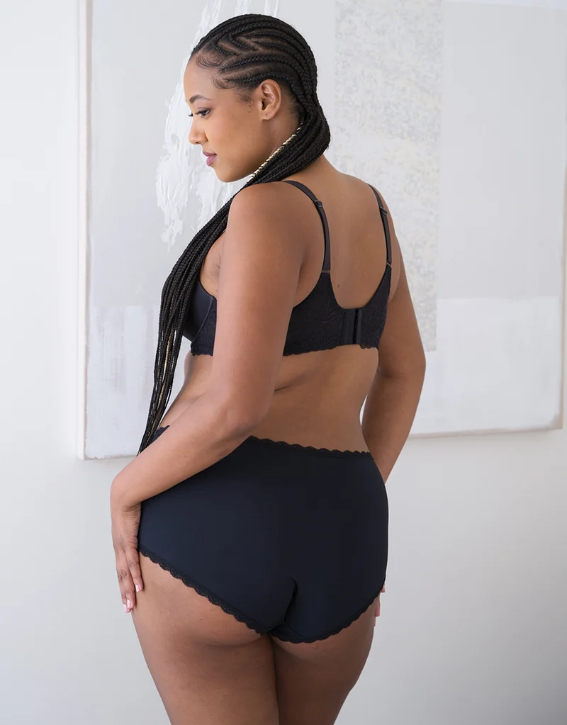 High-Panty Basic Black