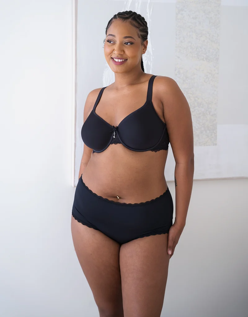 High-Panty Basic Black