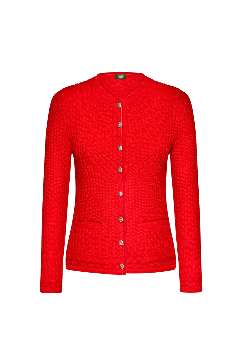 Links/links mal anders Strickjacke