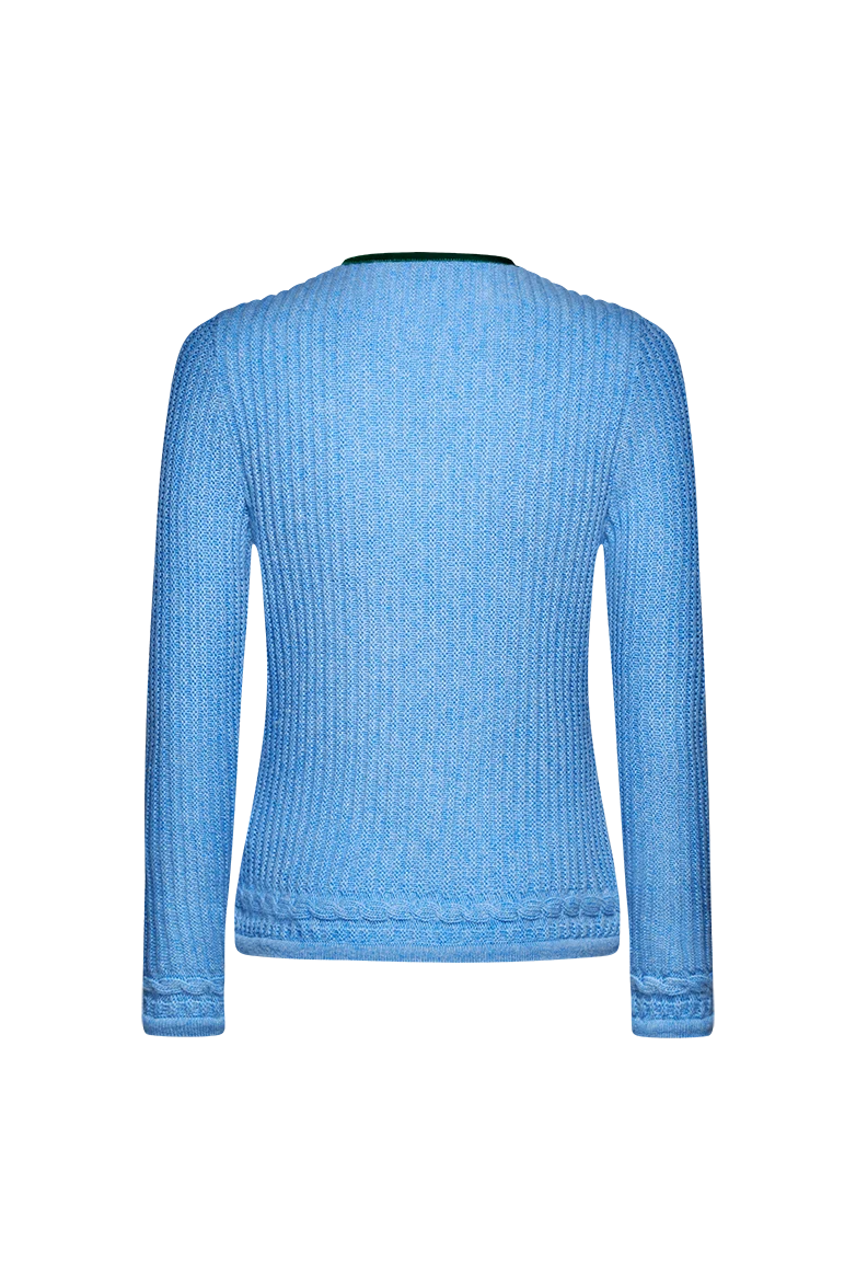 Links/links mal anders Strickjacke