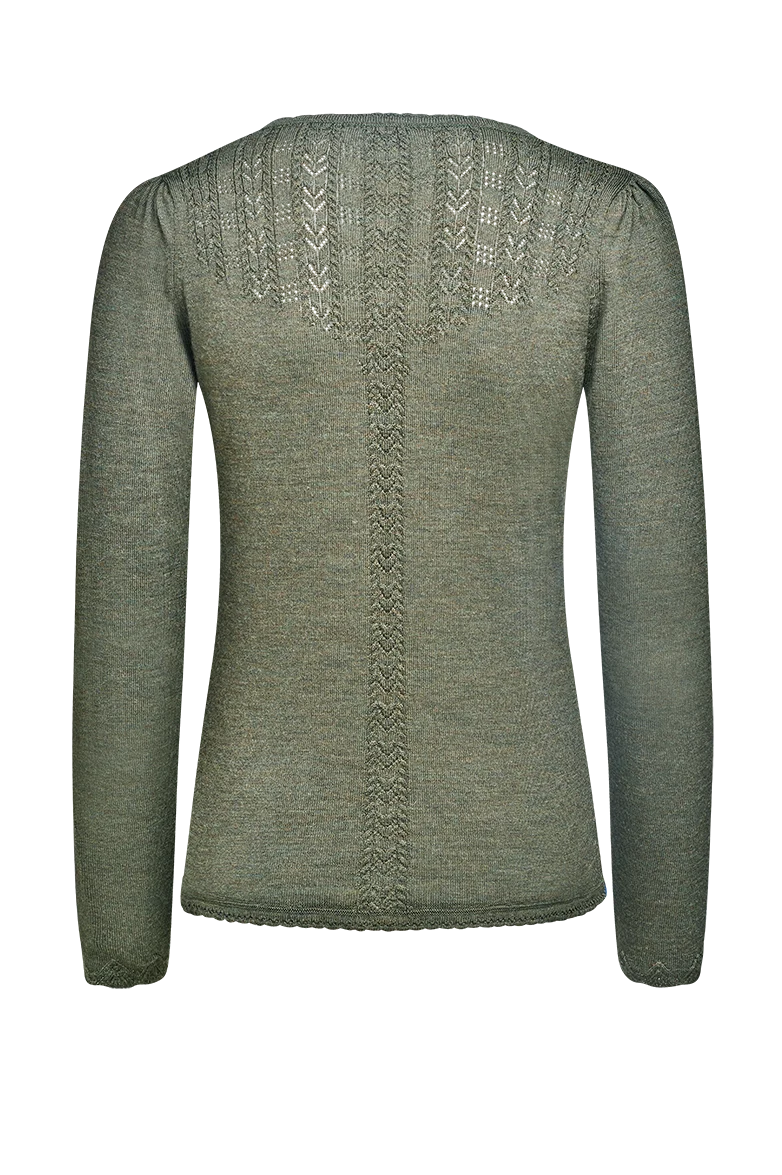 Strickpullover aus weicher Merinowolle