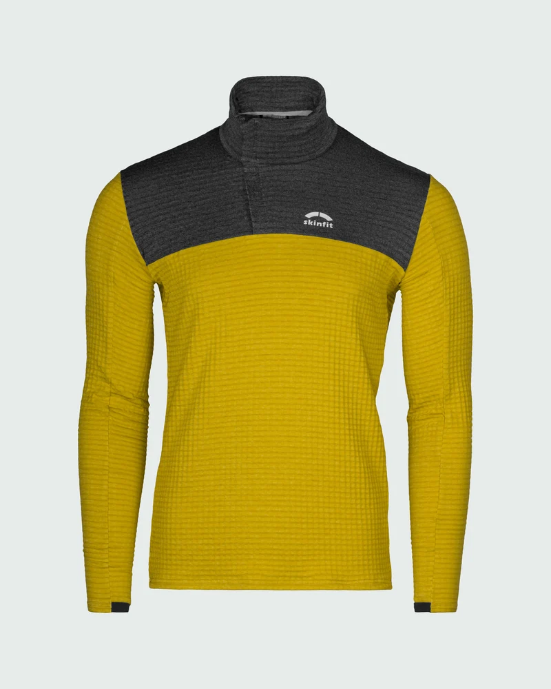 Ducan Flow Grid Longsleeve Zip Shirt