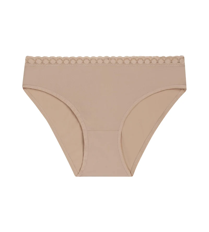 Mädchenhöschen aus Mikrofaser und Spitze Nude Daily