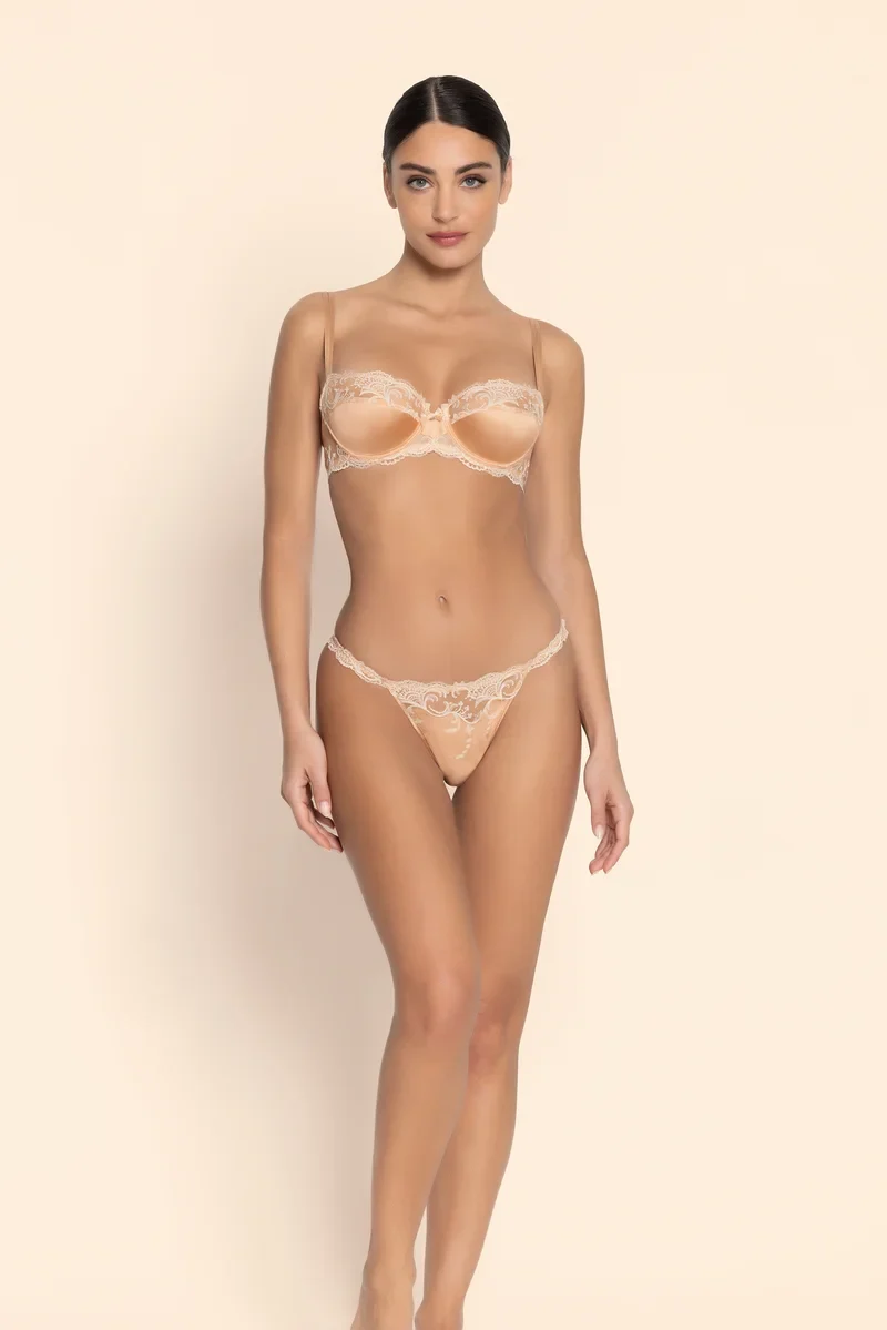 Lise Charmel - Splendeur Soie Sexy Thong Splendeur Peche