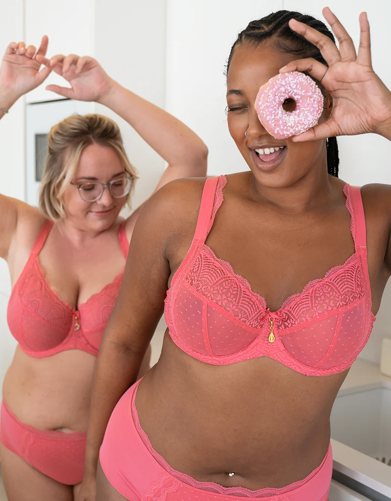 BH Clara Lace Flamingo