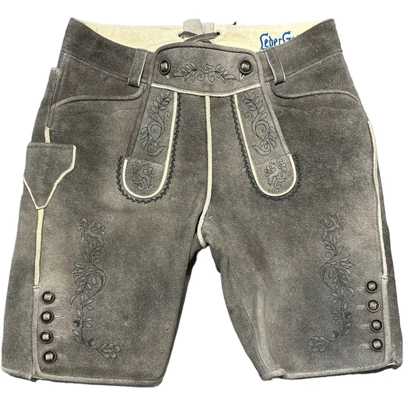 Lederhose Leo Wildhirsch in flanell